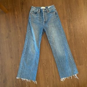 DENIM FORUM Wide Leg Jeans